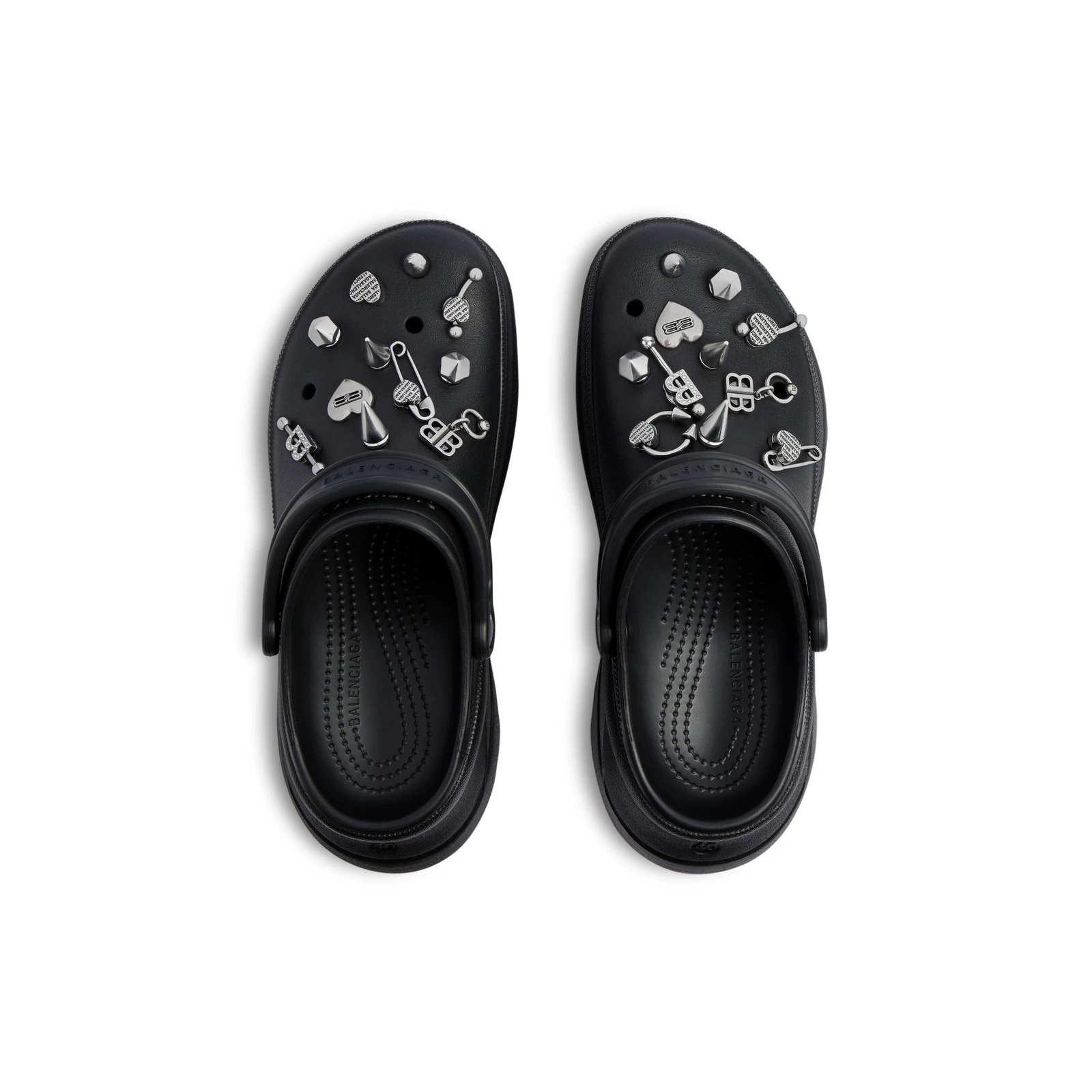 Балленсиага 25 новая зимняя продукция CROCS JIBBITZ кооперативные женские сабо-мюли обувь