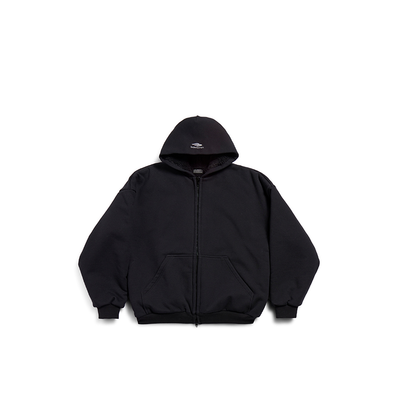 バレンシアガ ブラックグローブ3B Sports Icon Ski Gloves 三越