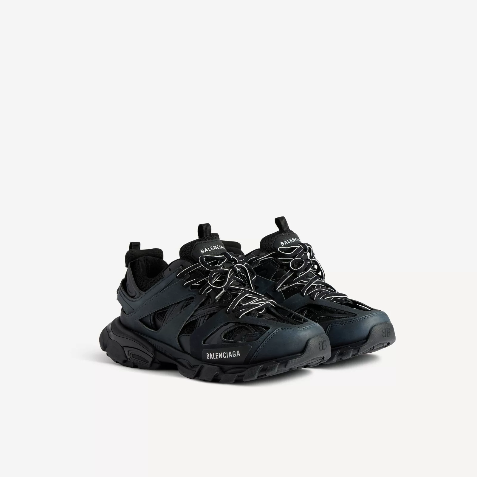 Кроссовки BALenciaga TRACK low-top из смеси материалов повседневные кроссовки