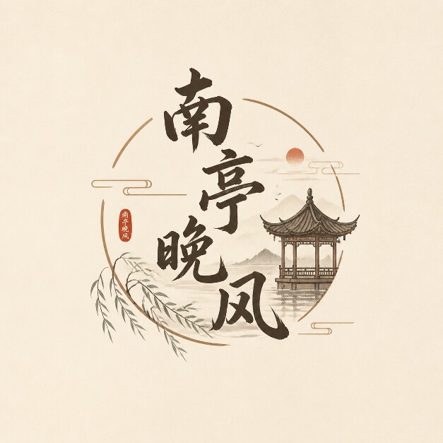 南亭晚风漆器的LOGO