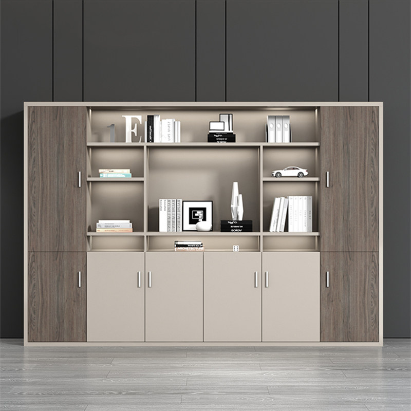 Wood Filing Cabinet Bookcase Wardrobe cabinet Information cabinet Secrets cabinet Office can be with lock cabinet Office furniture