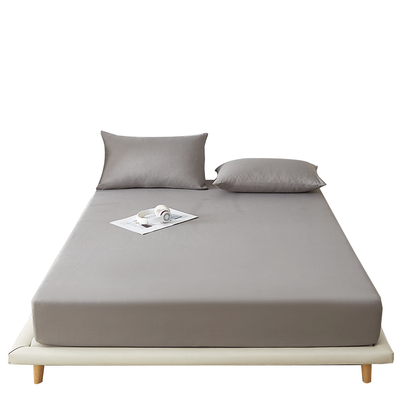 
Class A mother and baby grade washing cotton craft cover single piece solid color cotton bed cover Simmons mattress anti-slip protective cover