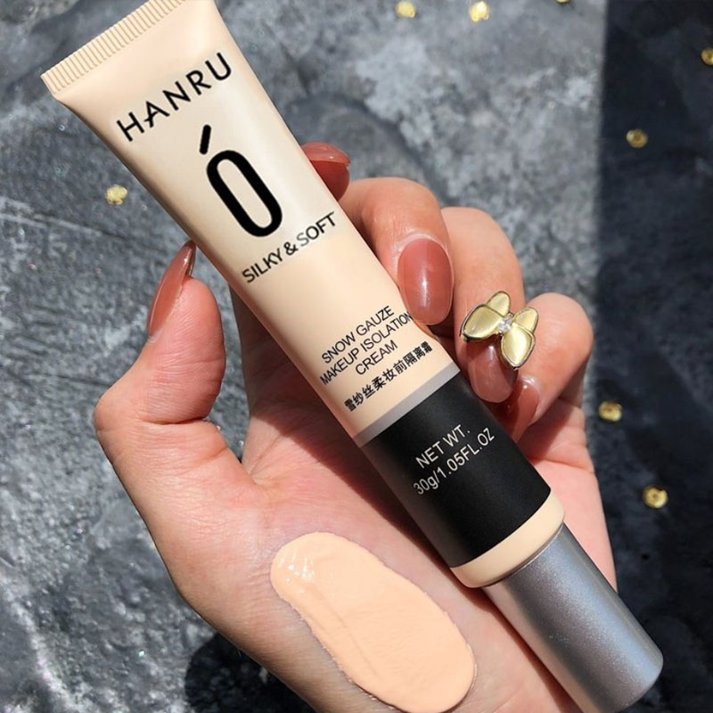 Dimai Shi Snow Yarn Silky Facial Pores Breathable Student Parity Concealer Light and Brightening Skin Makeup Isolation Cream