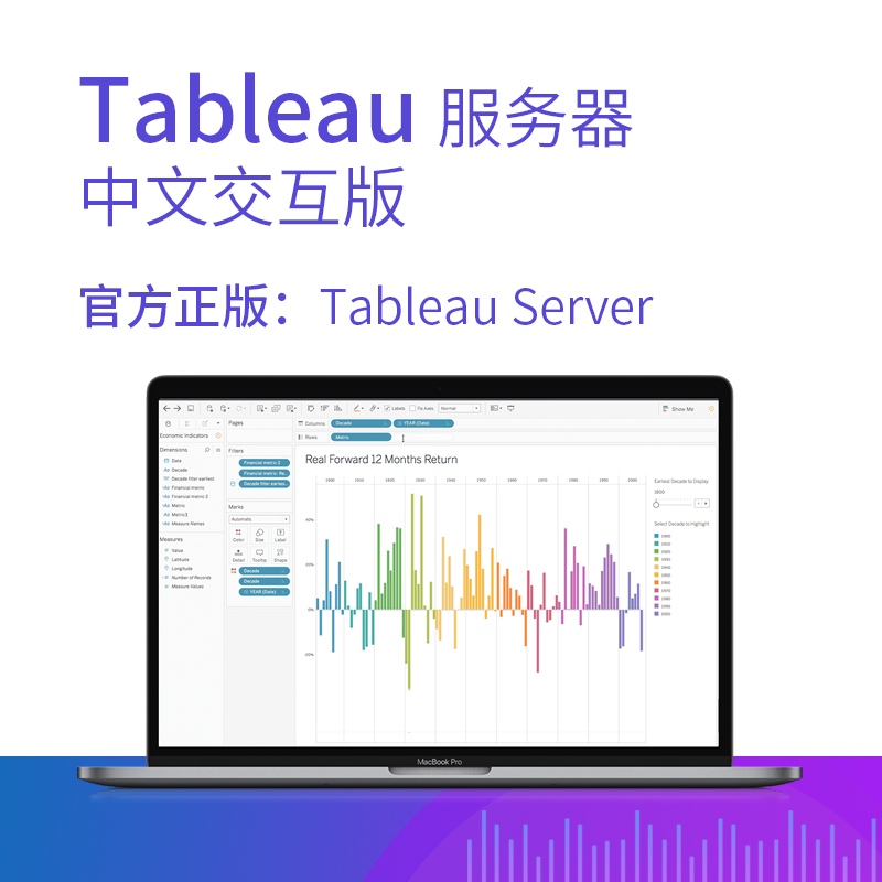 Officially authorized genuine Tableau Chinese server interactive data analysis key activation code free tutorial