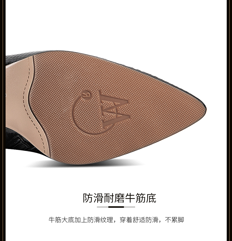 C9195 3590K BOOT CỔ THẤP NỮ LEMREFL MŨI NHỌN GÓT VUÔNG PHONG CÁCH ÂU MỸ GIÀY DÉP NỮ DA BÒ G06 SẢN PHẨM MỚI