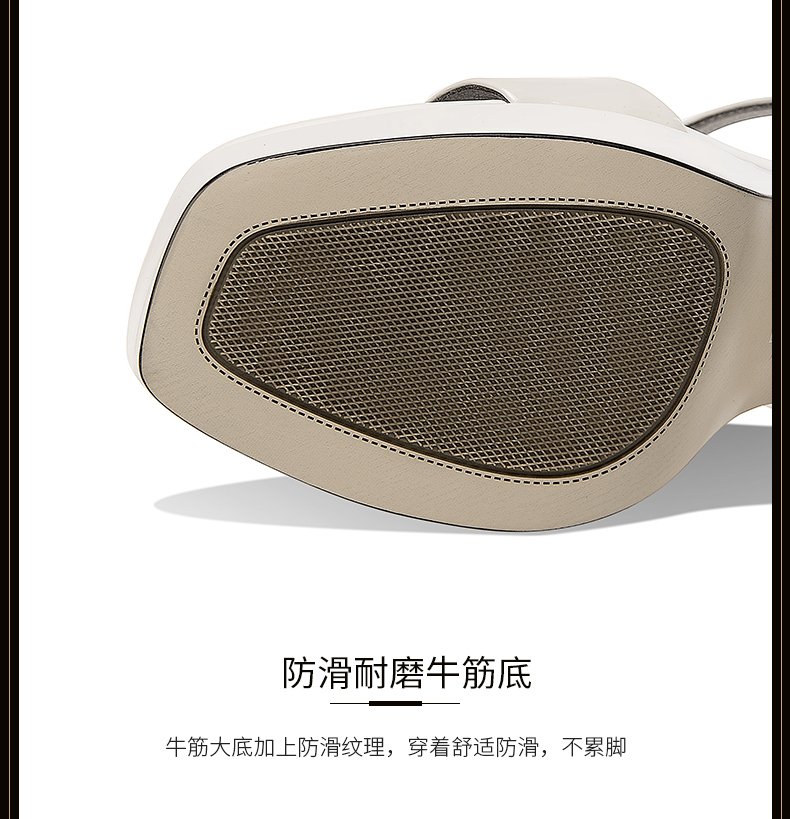 C9125 2660K GIÀY CAO GÓT NỮ LEMREFL GÓT VUÔNG MÙA HÈ GIÀY DÉP NỮ G06 SẢN PHẨM MỚI