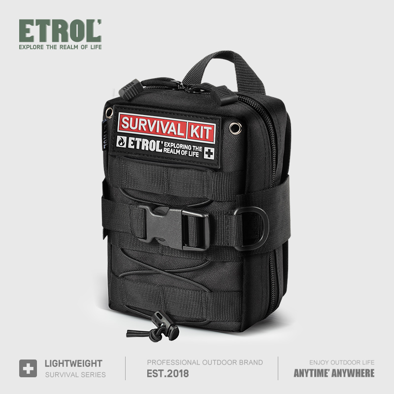 Outdoor Emergency Kit Portable Medicine Bag In-car Home Escape Bag Wild Survival Travel Carry-on Self Rescue Bag Protective Bag