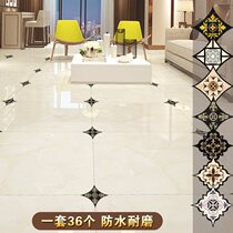 Self-sticking door hall patch beauty stitch floor brick storefront bedroom floor appliquins net red brick sewn merrite paper wall stitch