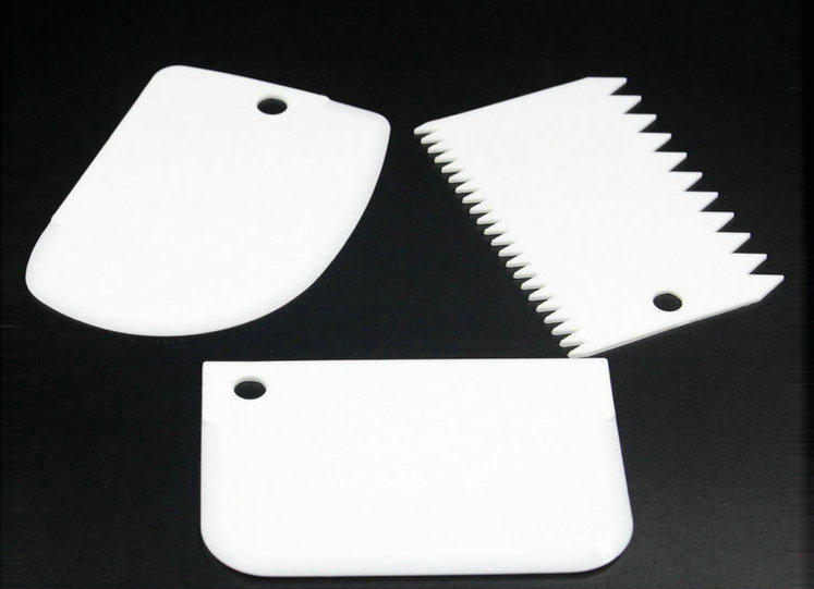Positive Squeegee Three sets of cake DIY baking tools to bake supplies environmentally durable and easy to clean