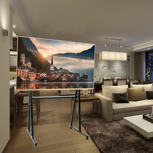 Deli 14834 Беспроводной прохождение экрана Интеллектуальный интерактивный белый кронштейн CAN CAN Mobile Stent Conference Conference