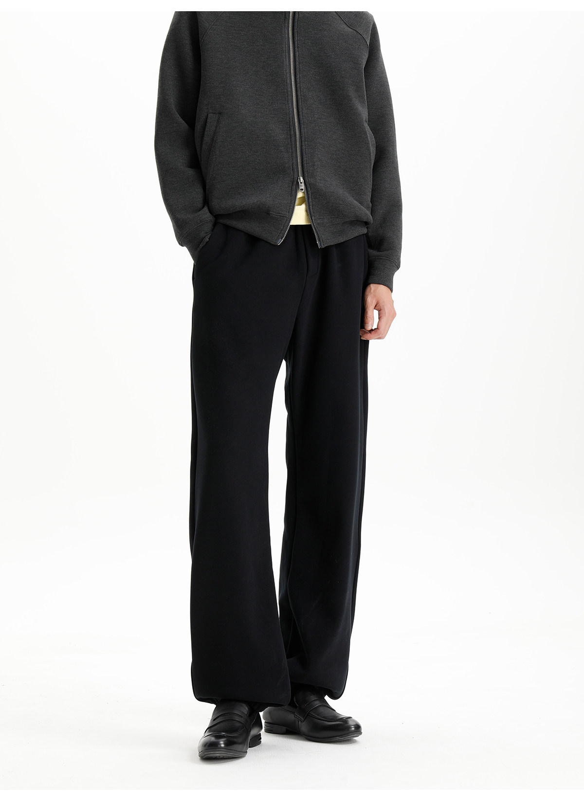 PLUS NO LOGO Wool-Blend Loose Joggers