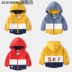 Bé áo nam quần áo mùa xuân chàng trai quần áo trẻ em 2020 stormwear triều mới giản dị phim hoạt hình nước ngoài bầu khí quyển của trẻ em. 