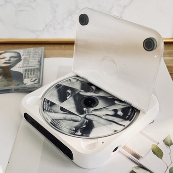 Cd Player, Repeater, Mp3 Player, Portable Music Player for Students, English Listening, Lightweight and Portable, Vinyl Cd Album Mini Player