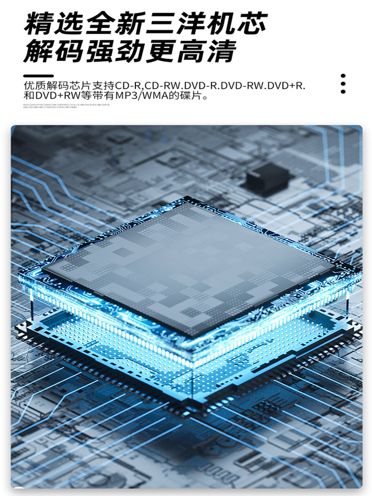 Home Dvd High-Definition Player Vcd Player Mini Cd Player Dvd Player 1080Hdmi Audio and Video Player