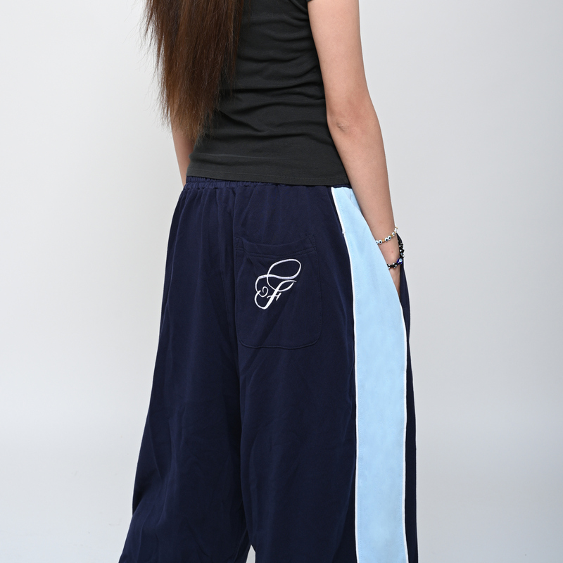 2025 Street Dance Style Loose Fit Sweatpants, Loose and Slimming Casual Sports Wide-Leg Pants