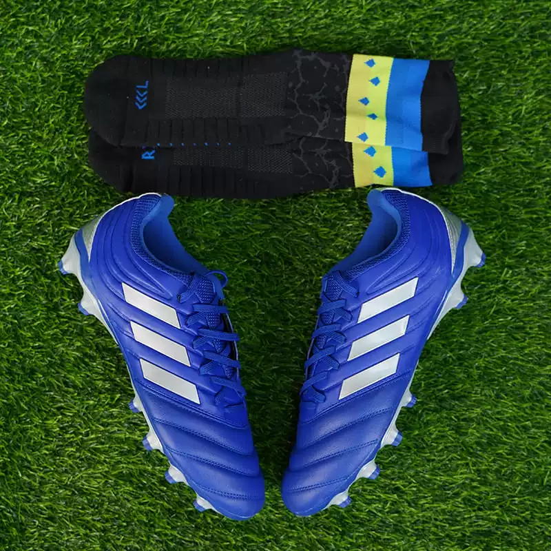 Обувь для футбола мужская Adidas COPA 20.3 низкая модель MG, искусственная трава, EH0908