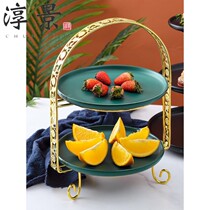 Fruit plate Nordic style modern creative personality fashion fruit light luxury fruit plate luxury living room ceramics