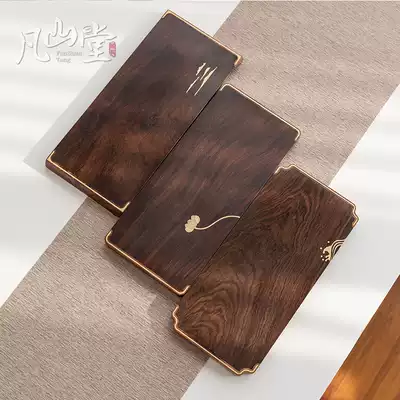 Fanshantang ebony tea tray household kung fu tea set tea table small simple dry bubble table modern tray Teahouse