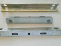 Galvanized terminal angle iron punching support communication equipment telecommunications terminal hanging wire pull ring Cold hot galvanized angle iron