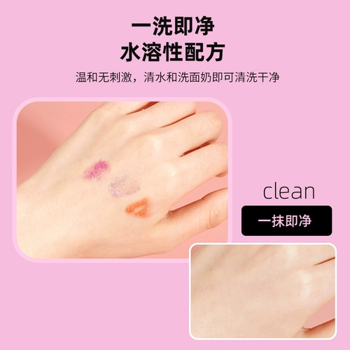 Нетоксичный комплект для макияжа, детская база под макияж для принцессы, коробка для косметики, игрушка, подарок на день рождения