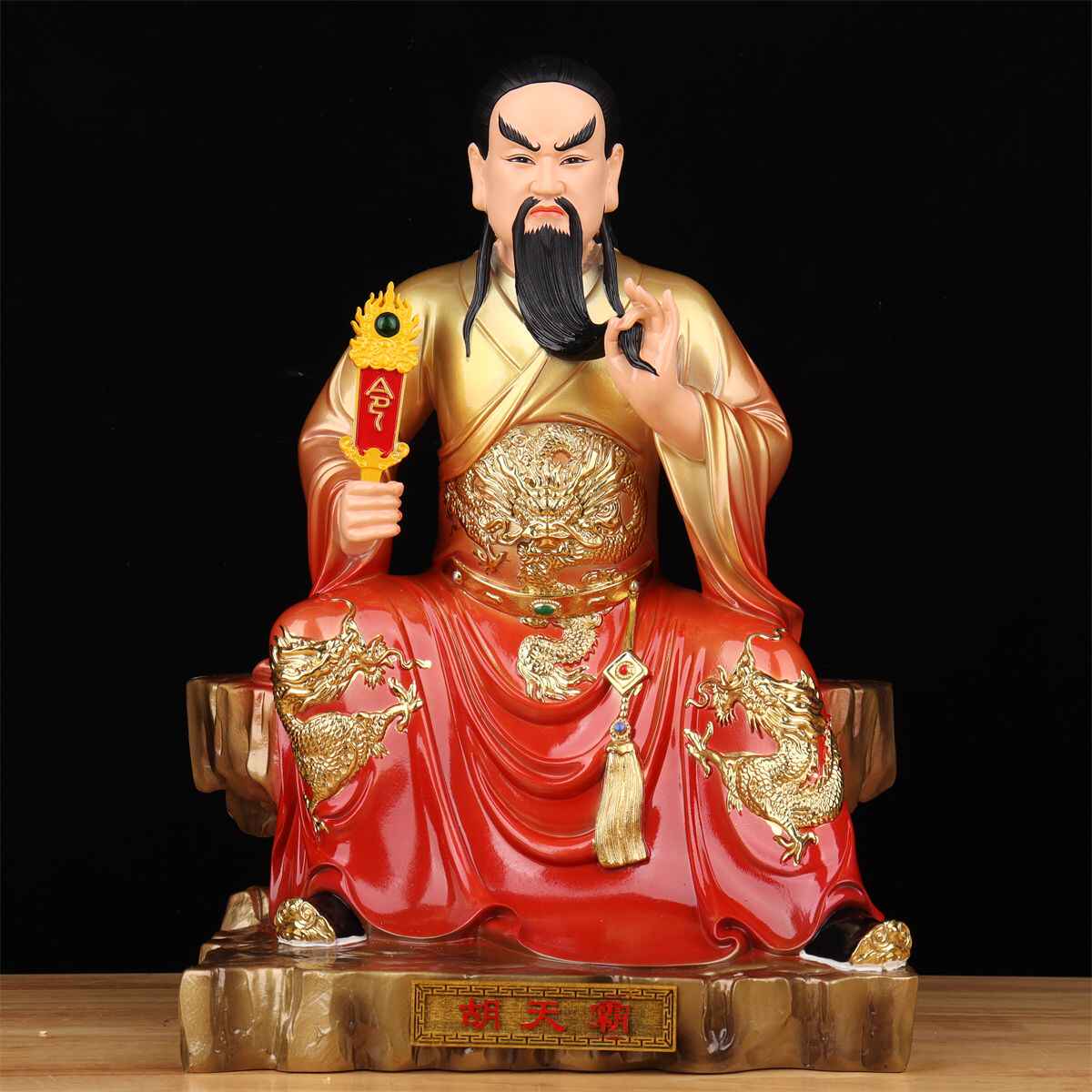 大明萬暦年製】銘 五彩童子図壺 古銅蓋 箱付 唐物 中国