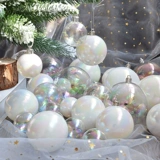 Красочный пузырь цвет прозрачный Swanlace красивый градиент красочный рождественский украшение молоко белое жемчужное свет