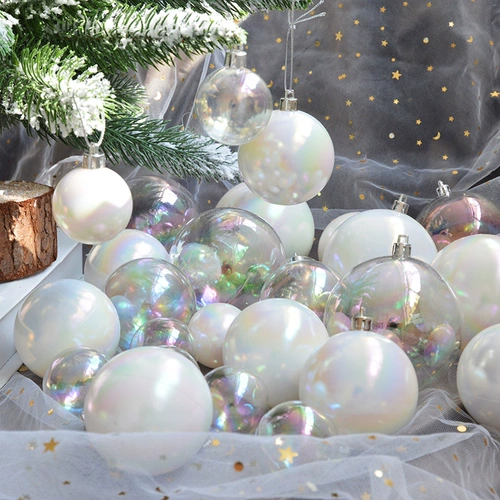 Красочный пузырь цвет прозрачный Swanlace красивый градиент красочный рождественский украшение молоко белое жемчужное свет