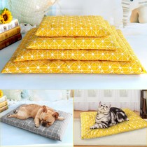 Dog cushions sleep in winter with warm cats and pads Doggles are universal for all-time detachable pet cushion supplies