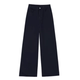 pusumede Джинсы, штаны для отдыха, высокая талия, свободный прямой крой