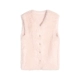 Светло-розовый жилет PSW10711-D