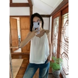 pusumede Майка топ без рукавов, свободный крой