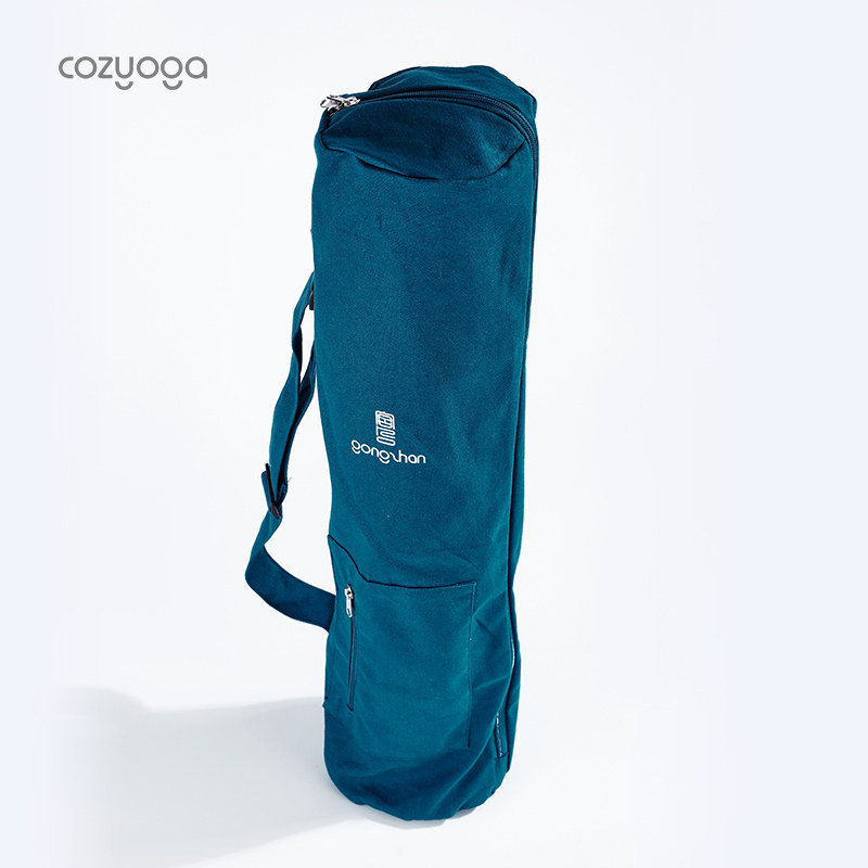 Palace takes up yoga mat handbag cashier bag with pull chain single shoulder bag 2021 New canvas big number 8mm