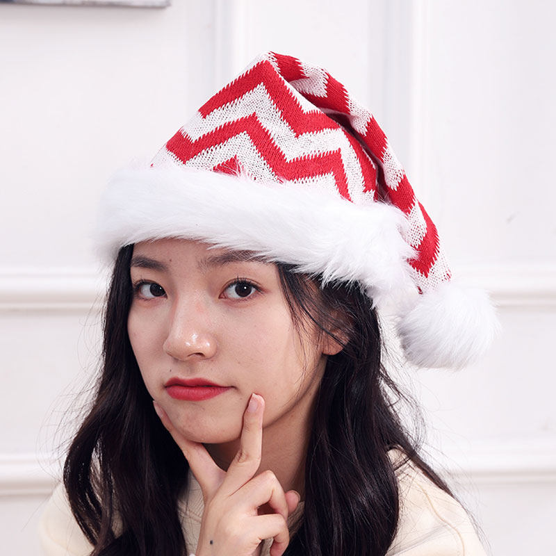 Christmas hat adult children snowman elderly holiday dress gift creative golden velvet Christmas decoration