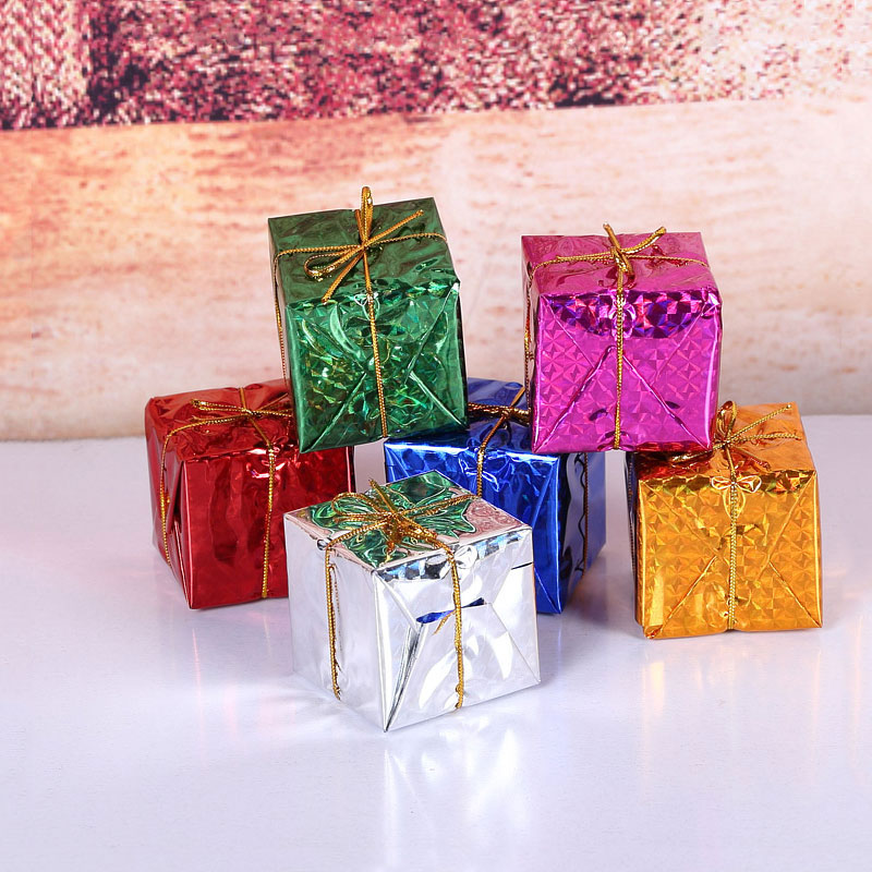 Christmas Decorations Small Gift Bag Christmas Tree Package Pendant Small Hanging Decoration Scene Arrangement Festive Hanging Decoration Pendant-Taobao