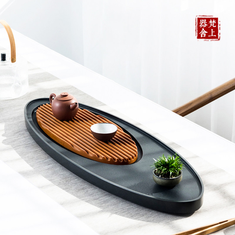 Van Yujing Stone Tea Dish Germany Imported Yellow Electric Simply Small Household Japanese Drainage Tea Stand