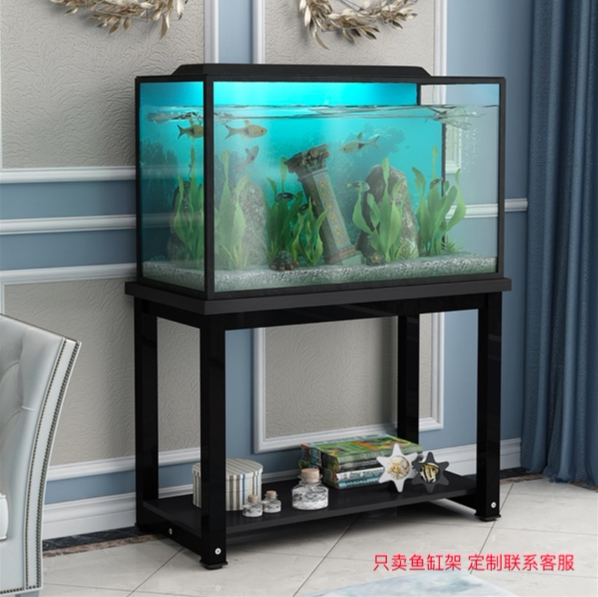 Fish tank rack load-bearing metal rack Fish tank base bottom cabinet custom fish tank rack fish tank table bracket factory direct sales