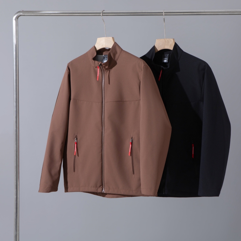 Brick Cabinet 2300! Kl Same Style Outdoor Multifunctional Waterproof Breathable 3L Softshell Jacket with Stand Collar