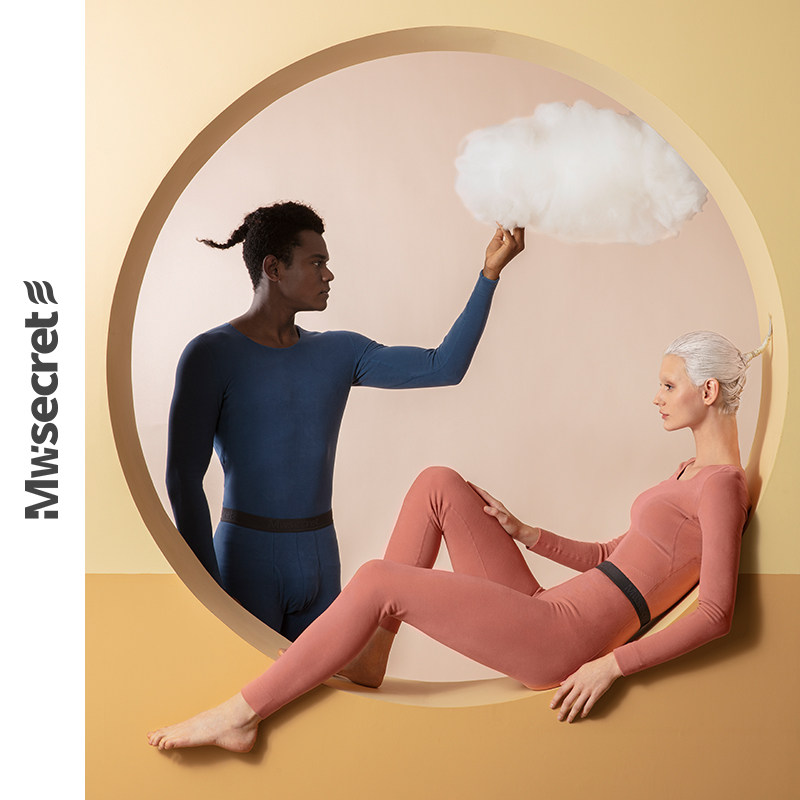 Cat People Secret Fever Coat Men Suit Winter Autumn Clothes Sanitary Pants Lady Warm Clothes Wool Warm Palace Kneecap