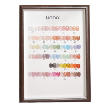 Unna Hydrating Garden 28 Color Series Jelly Nude Transparent Nail Gel 2025 New Nail Salon Exclusive Set