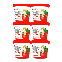 Hi Eat Home Tomato Noodles 119g*6 barrels full box no-cook instant noodles instant noodles non-fried instant food