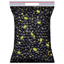 New arrival fried black beans 500g with canned heavy cooked green core black soybeans ready-to-eat snacks roasted beans salt-baked crispy snacks 250g