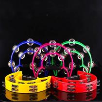 Bar entertainment KTV supplies rattle disco band handbell adult hand-cranked instrument sand hammer tambourine flower drum circle