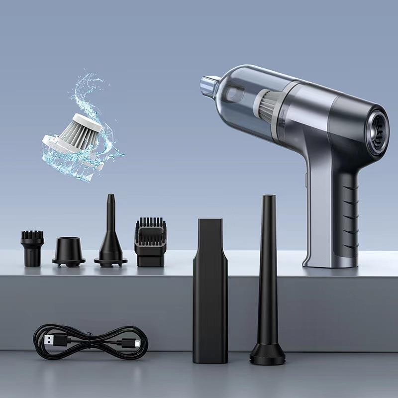 Car Vacuum Cleaner Wireless Wet and Dry Dual-Use High-Power Portable Home and Car Dual-Use Mini Handheld Cleaning Dust Blower Car Vacuum Cleaner Wireless Wet and Dry Dual-Use High-Power Portable Home and Car Dual-Use Mini Handheld Cleaning Dust Blower