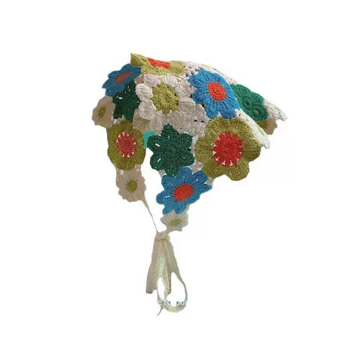 Осенняя брендовая милая трикотажная повязка на голову ручной работы, трикотажный аксессуар для волос, платок, шарф