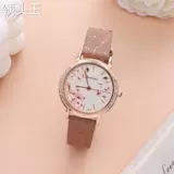 Трендовый свежий модный ремень, кварцевые часы, женские часы
