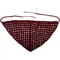 Jiu Hong [Pure Color Hollow Triangle Triangle]