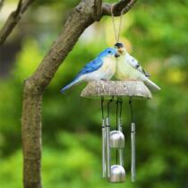 Outdoor pastoral bird wind chimes European and American home garden decoration hangings wind chimes garden decoration
