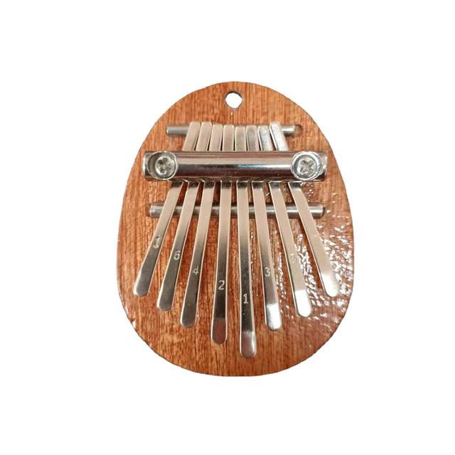 8-tone mini thumb piano Kalimba ໄມ້ແຂງຫ້ານິ້ວ piano portable beginners finger piano ໂຮງງານຜະລິດເຄື່ອງດົນຕີ