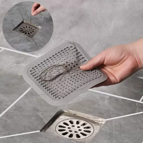 Силиконовый сливной чехол для раковины, противозасоряющийся сливной чехол для ванной комнаты, противозасоряющийся фильтр для волос, канализационный выходной фильтр