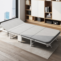 Afternoon nap theorist office portable single bed for home escort for lunch break Folding Bed Simple Bed Invisible Four Fold Bed